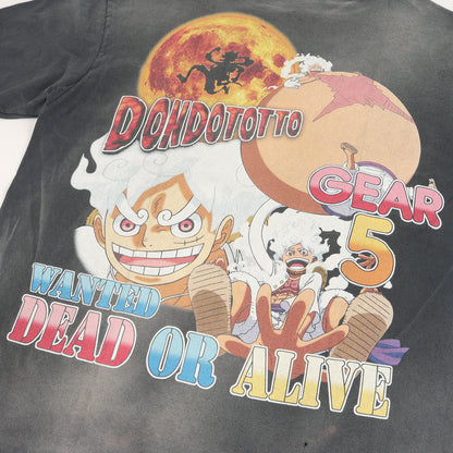 23AW ×ONE PIECE ヴィンテージ加工 モンキー・D・ルフィ Tシャツ(OP_SS T-SHIRT / LUFFY)