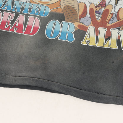 23AW ×ONE PIECE ヴィンテージ加工 モンキー・D・ルフィ Tシャツ(OP_SS T-SHIRT / LUFFY)