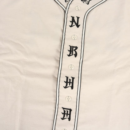 23AW ×CLOT ドラゴン刺繍 フランネル ベースボールシャツ(BB SHIRT SS)