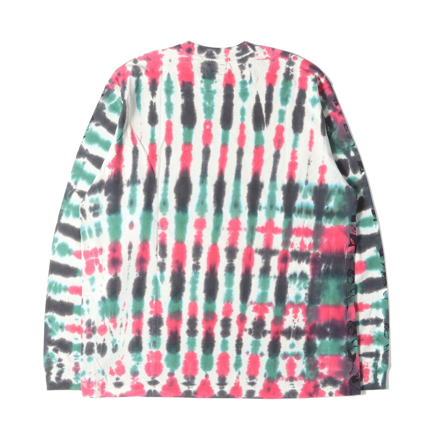 21SS タイダイ染め ベア 総柄プリント ロングスリーブ Tシャツ(Dyed Bear L/S Top)