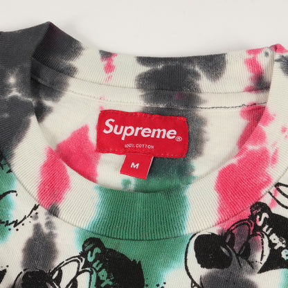 21SS タイダイ染め ベア 総柄プリント ロングスリーブ Tシャツ(Dyed Bear L/S Top)