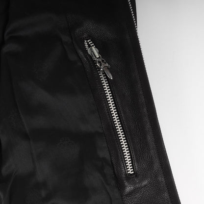 ダガージップ カウレザー シングル レーシング ライダースジャケット(RACING 2)