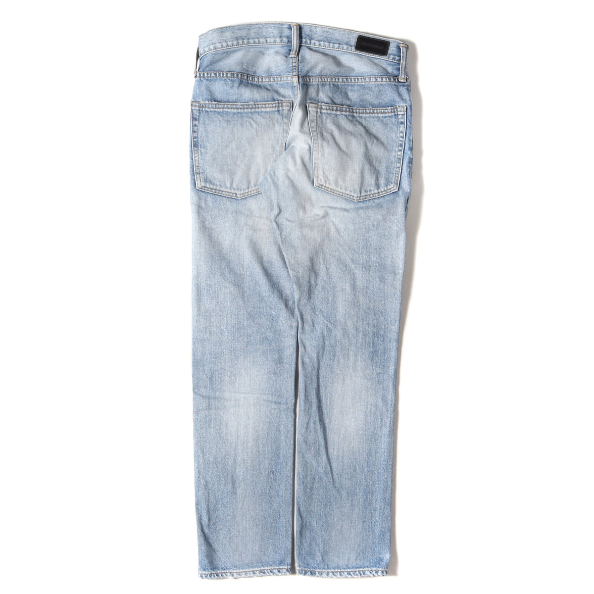 クラッシュリペア加工 スリム デニムパンツ(DIN-4 DAMAGE JEANS)