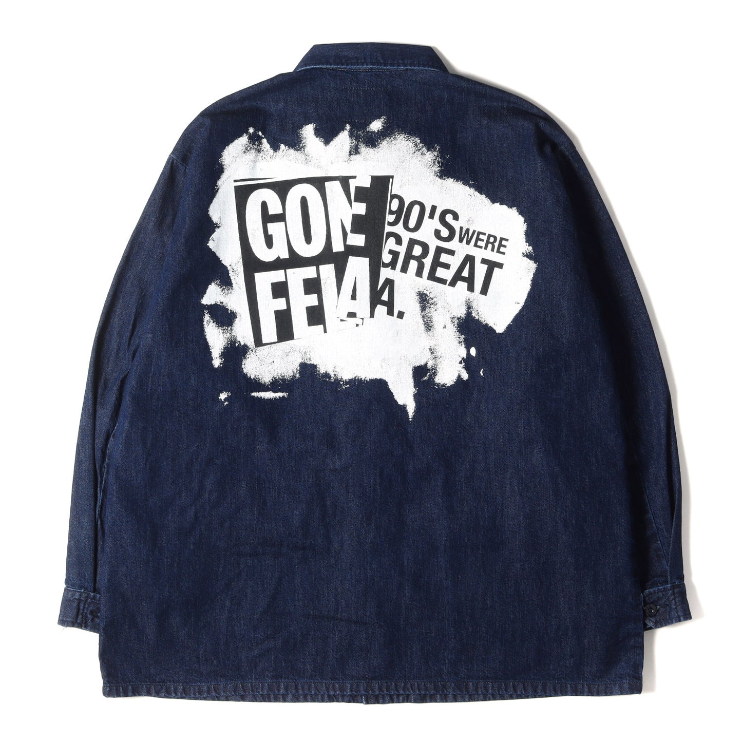 23SS グラフィックプリント デニム ジャングル シャツジャケット(JMOD / LS / COTTON. DENIM. PASTHG)