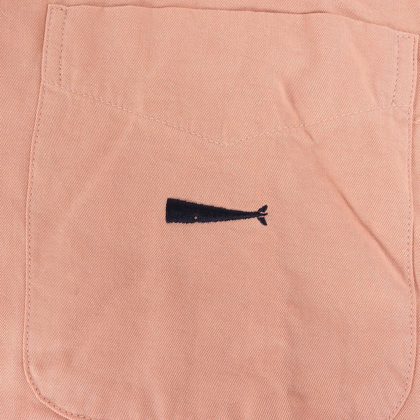 19SS ワンポイント刺繍 オープンカラー 半袖シャツ(PIER TENCEL SS SHIRT)