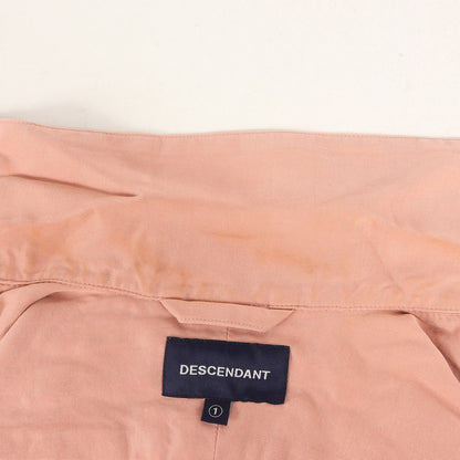 19SS ワンポイント刺繍 オープンカラー 半袖シャツ(PIER TENCEL SS SHIRT)