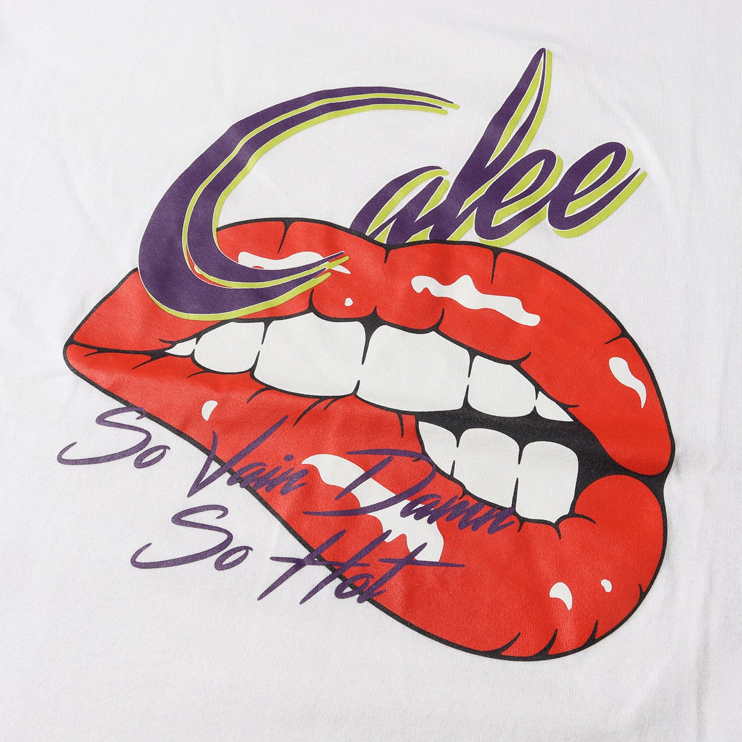22SS グラフィック プリント Tシャツ(DYING TO SAY SOMETHING T-SHIRT)