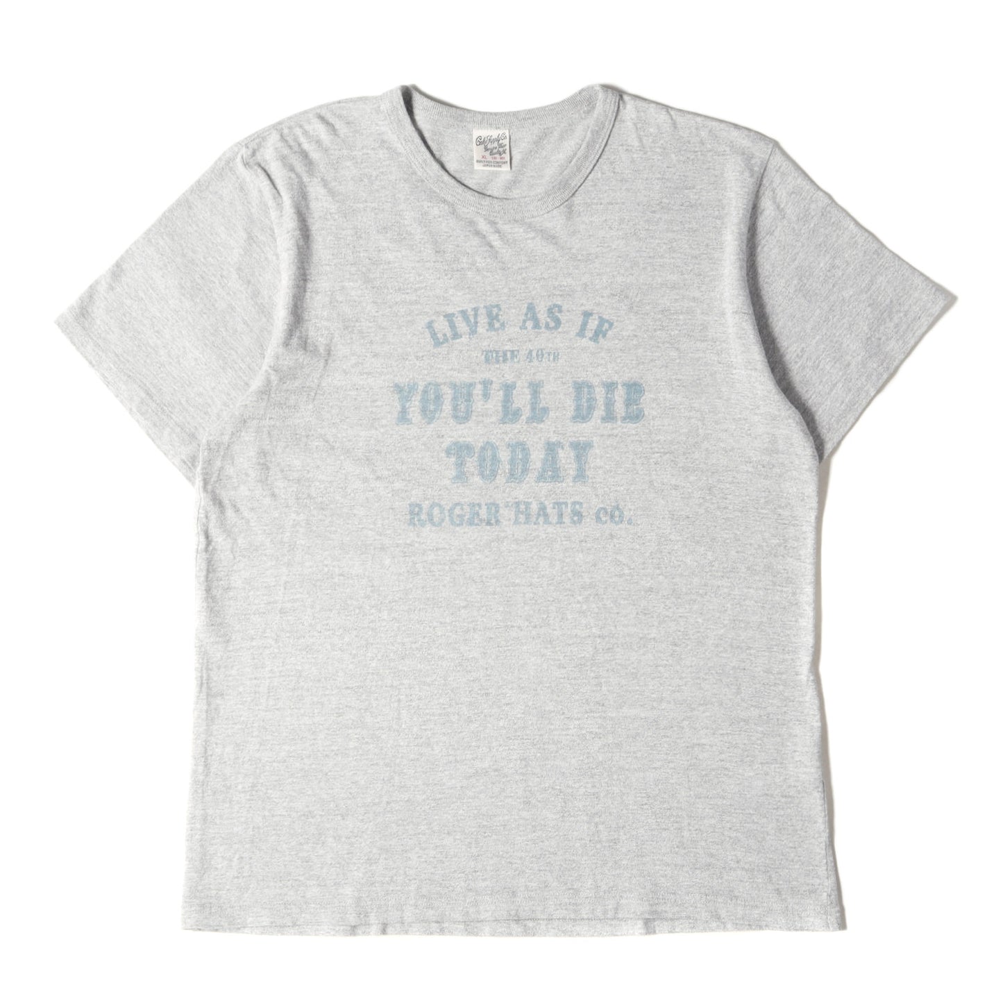 メッセージロゴ 霜降り Tシャツ