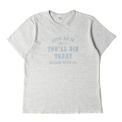 メッセージロゴ 霜降り Tシャツ