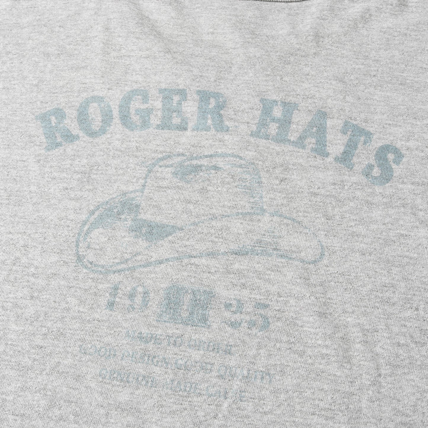 メッセージロゴ 霜降り Tシャツ