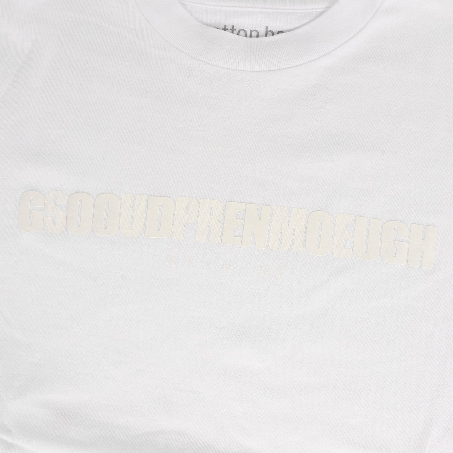 00s ×GOODENOUGH コラボロゴ クルーネック Tシャツ(2002年モデル)