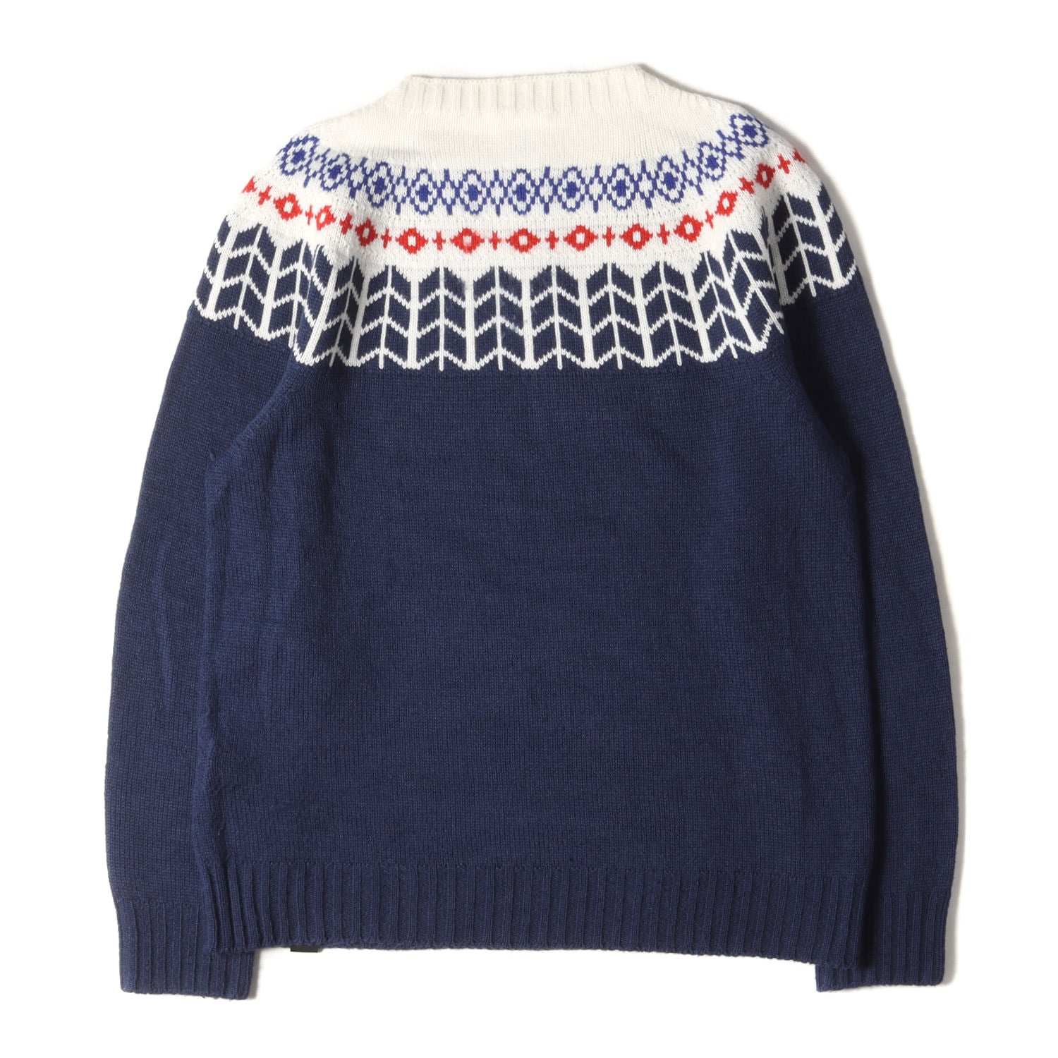BEDWIN (ベドウィン) 17AW ノルディック ニット セーター(C-NECK 