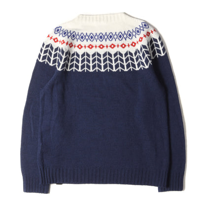 17AW ノルディック ニット セーター(C-NECK NORDIC SWEATER DANNY)