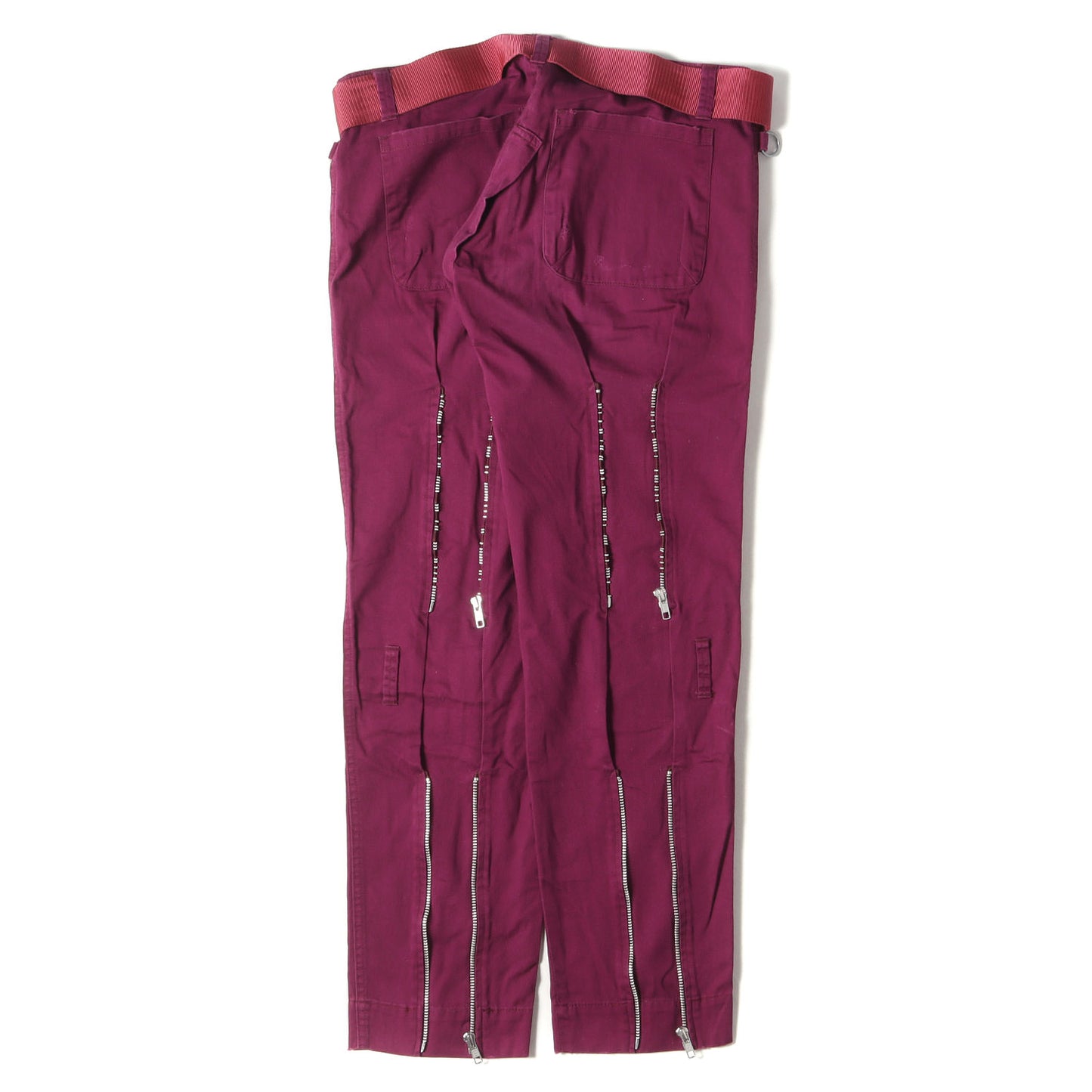 ダメージリペア加工 ボンテージト ラウザーパンツ(damaged bondage trousers)