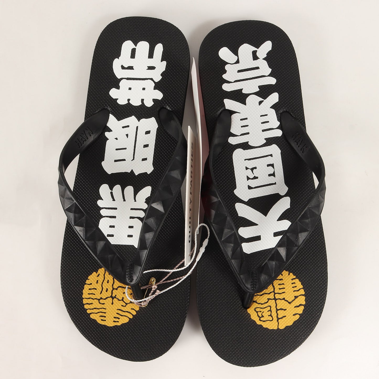 22SS ×WACKO MARIA ×HAYN 黒眼帯&天国東京 ビーチサンダル (BEACH SANDALS -TYPE 3)