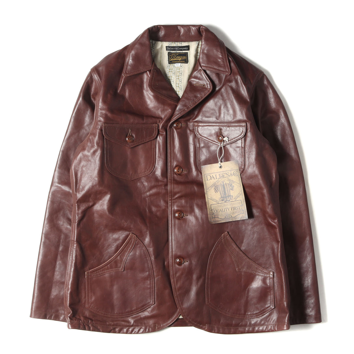 23AW ホースハイドレザー サックジャケット(TICK.HIDE 10s Sack Jacket)