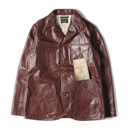 23AW ホースハイドレザー サックジャケット(TICK.HIDE 10s Sack Jacket)