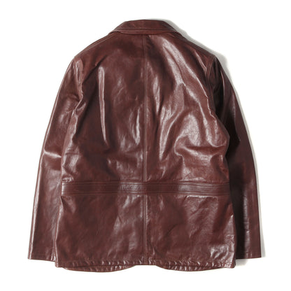 23AW ホースハイドレザー サックジャケット(TICK.HIDE 10s Sack Jacket)