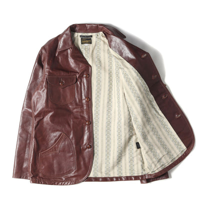 23AW ホースハイドレザー サックジャケット(TICK.HIDE 10s Sack Jacket)