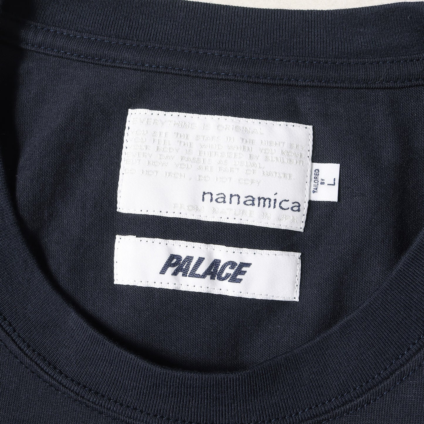 23AW ×nanamica オーバーサイズ ヘビー ポケット Tシャツ(Pocket T-Shirt)