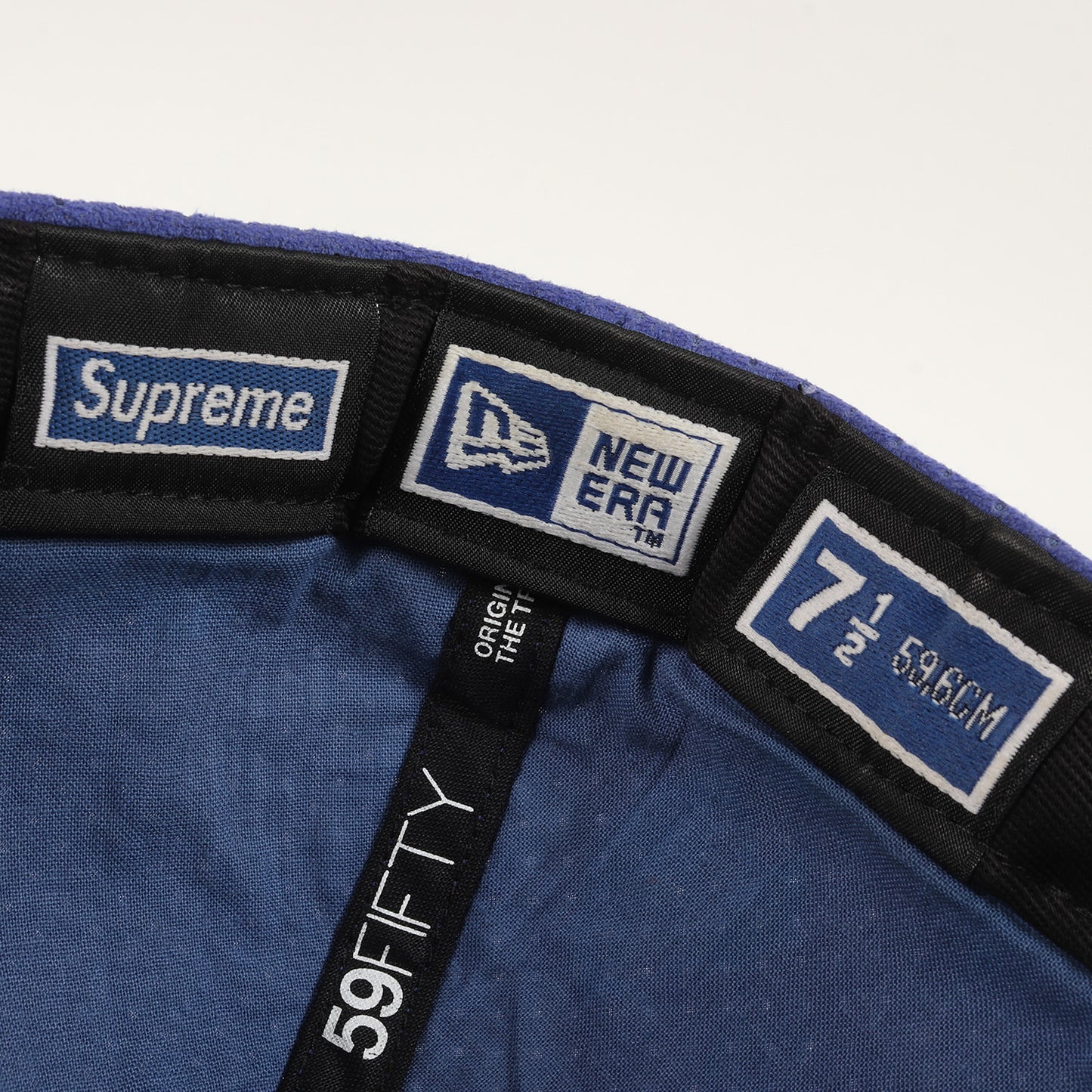 00s ×NEW ERA パンチング ウルトラスウェード BOXロゴ ベースボールキャップ(Ultrasuede Box Logo New Era)