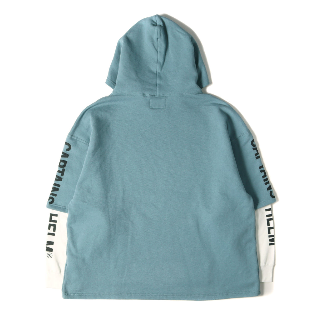 23AW レイヤード スウェットパーカー(2TONE LAYERED HOODIE)