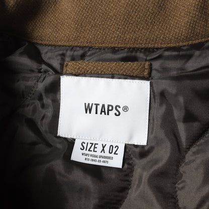 21AW 裏地キルティング ウール シャツジャケット(WCPO 01 / JACKET / WONY. MELTON)