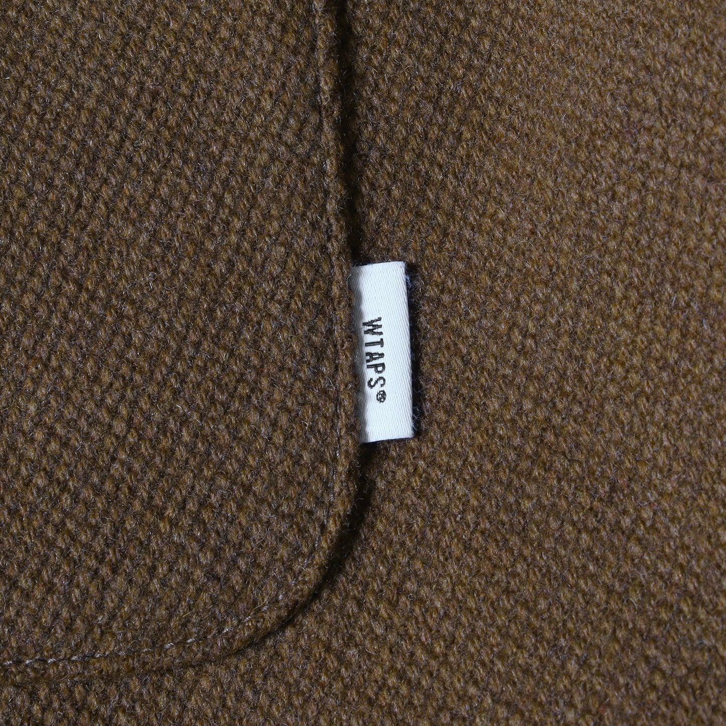 21AW 裏地キルティング ウール シャツジャケット(WCPO 01 / JACKET / WONY. MELTON)