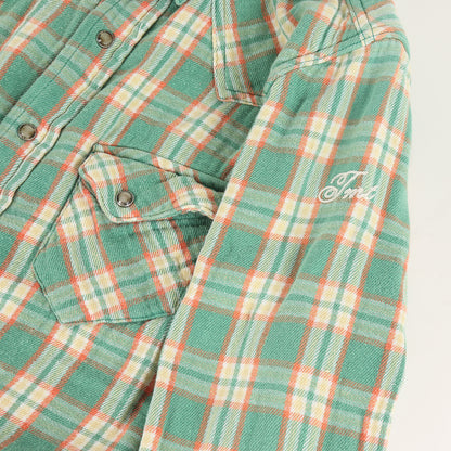 ヘビー ダブルガーゼ ウエスタン チェックシャツ(W-GAZE CHECK SHIRTS)