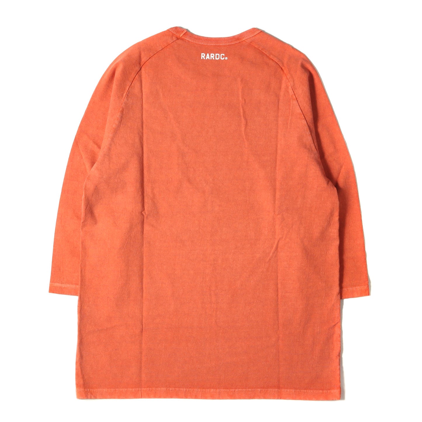 21AW ピグメントダイ加工 7分袖 ラグラン ポケット Tシャツ(MIL QS)
