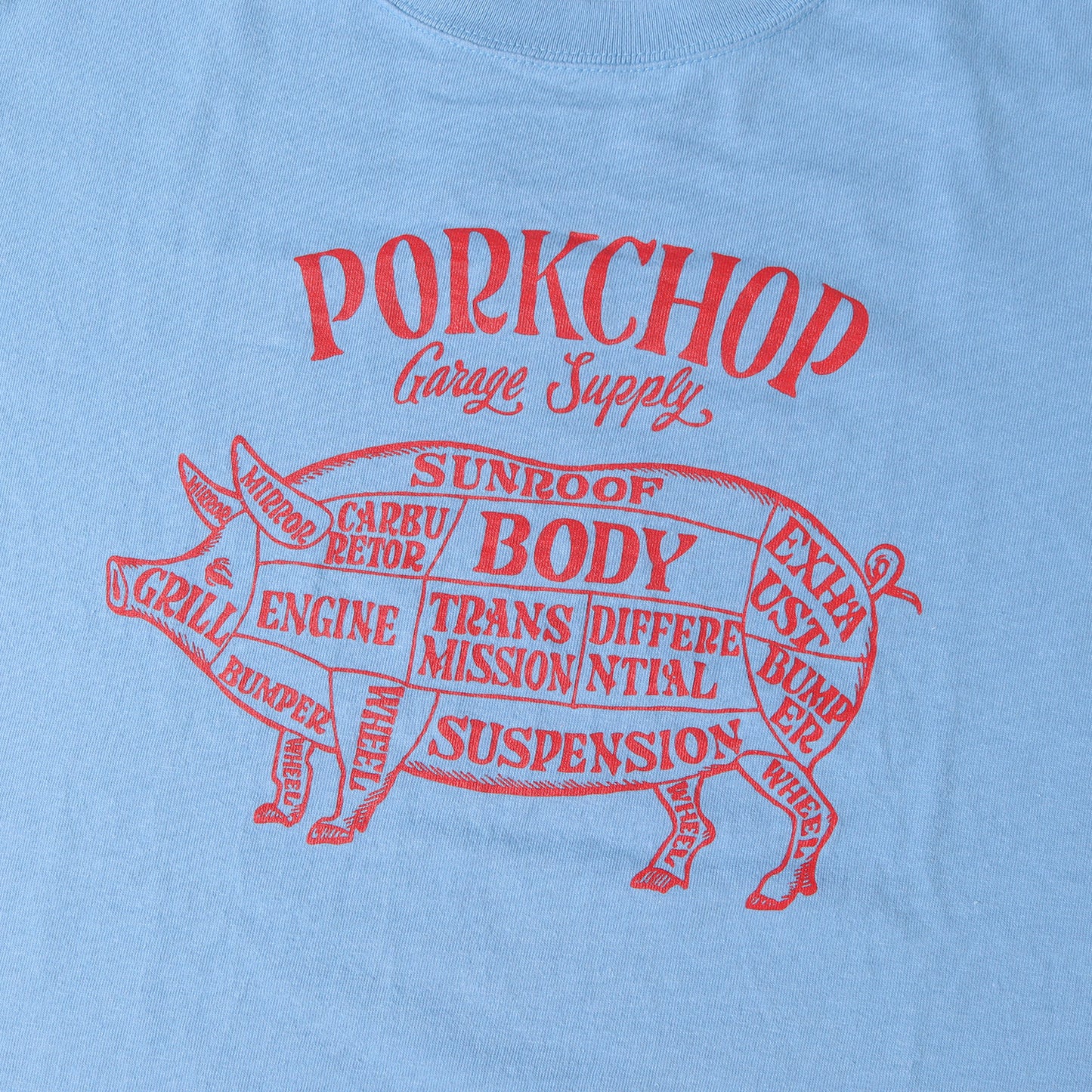 ポーク グラフィック Tシャツ