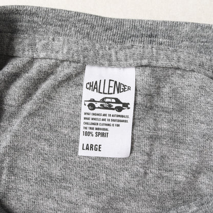 チェーン刺繍ロゴ 2トーン ポケット Tシャツ