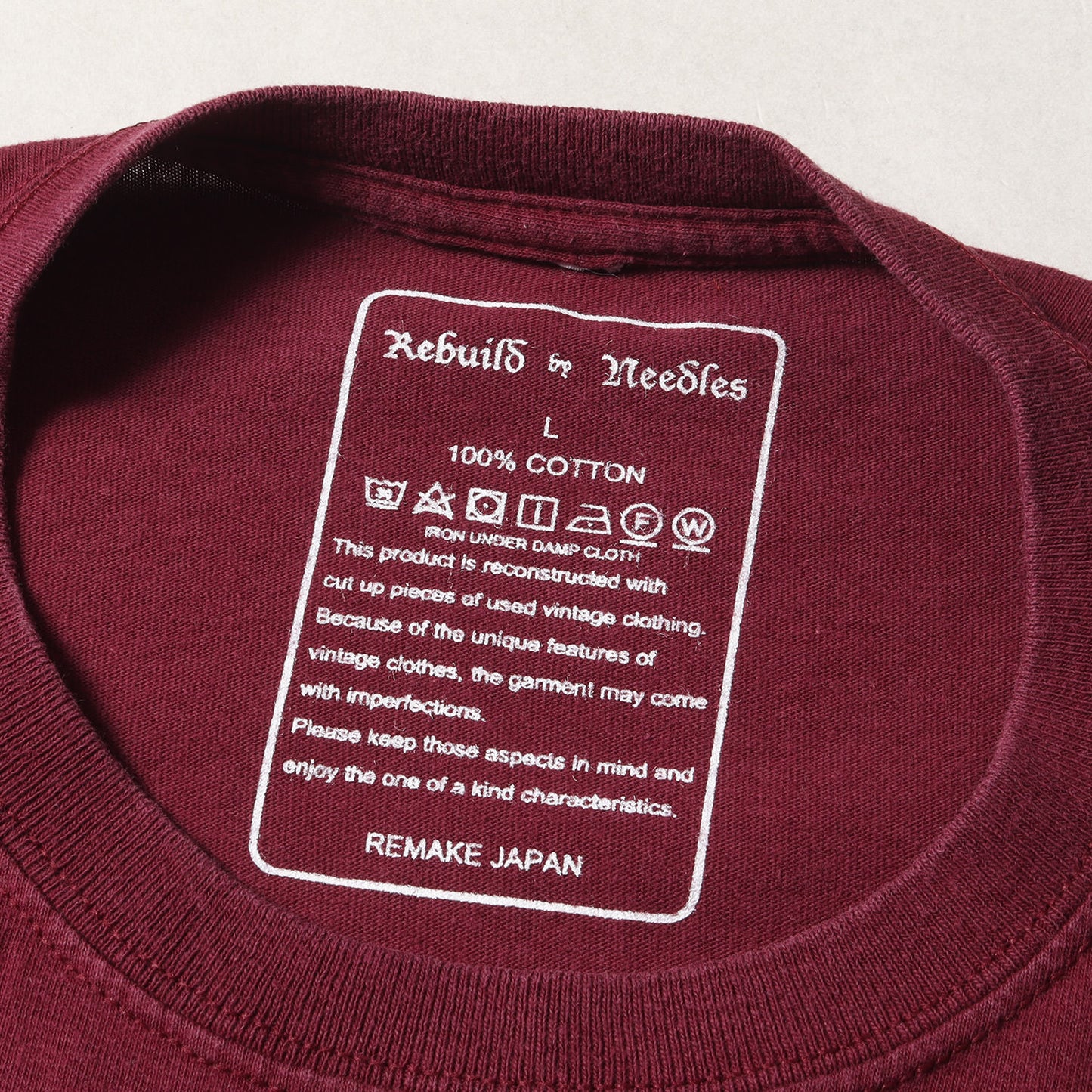 23AW ×UNION ヴィンテージ リメイク ワンオフ Tシャツ(REBUILD 7 CUTS S/S TEE)