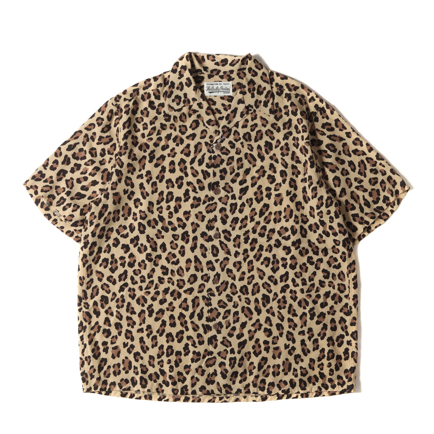 22SS レオパード柄 ハワイアンシャツ / アロハシャツ(LEOPARD HAWAIIAN SHIRT S/S)