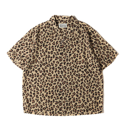 22SS レオパード柄 ハワイアンシャツ / アロハシャツ(LEOPARD HAWAIIAN SHIRT S/S)