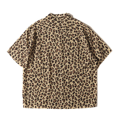 22SS レオパード柄 ハワイアンシャツ / アロハシャツ(LEOPARD HAWAIIAN SHIRT S/S)