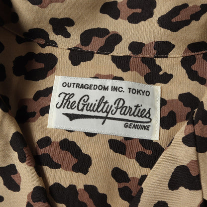 22SS レオパード柄 ハワイアンシャツ / アロハシャツ(LEOPARD HAWAIIAN SHIRT S/S)