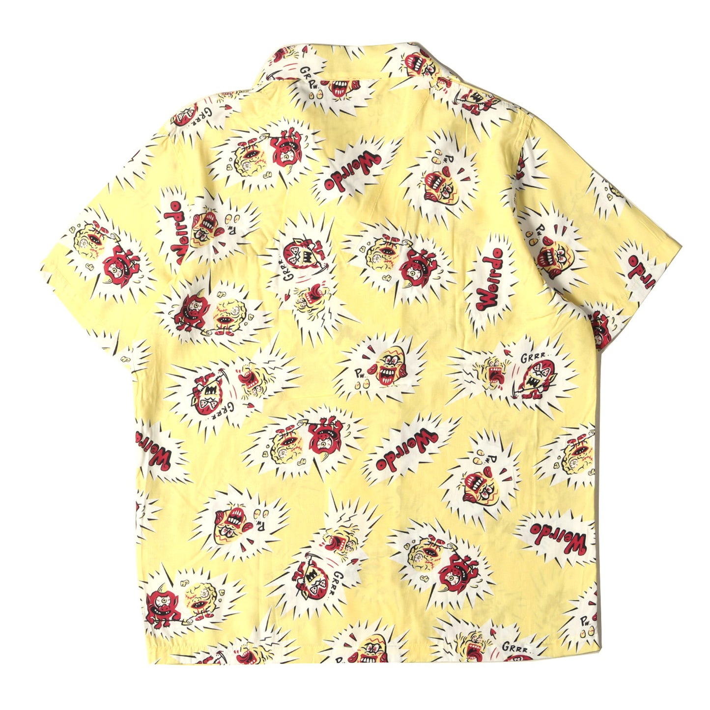 19SS キャラクター柄 レーヨン アロハシャツ(WGLIES S/S SHIRTS)