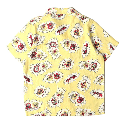 19SS キャラクター柄 レーヨン アロハシャツ(WGLIES S/S SHIRTS)