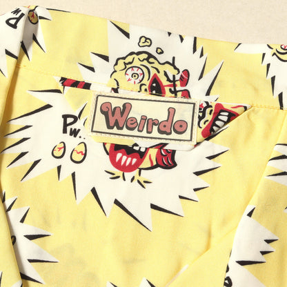 19SS キャラクター柄 レーヨン アロハシャツ(WGLIES S/S SHIRTS)