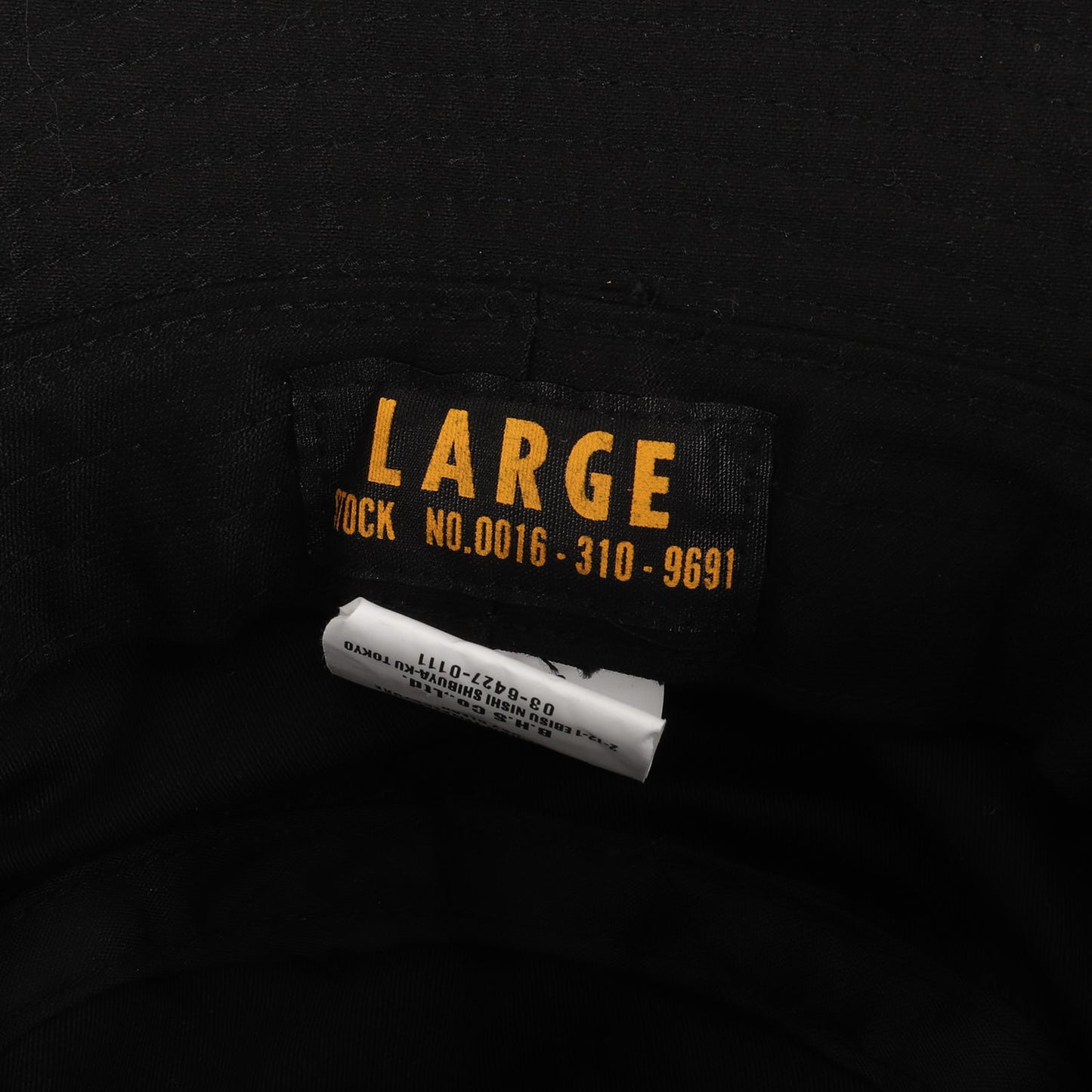 23SS バックサテン バケットハット(BACKET HAT)