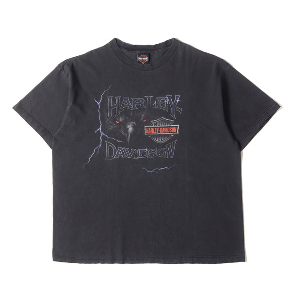 HARLEY-DAVIDSON (ハーレーダビッドソン) 00s HOLOUBEK イーグル グラフィック Tシャツ(USA製) / サンダー  ライトニング - ブランド古着の通販・買取 | BEEGLE by Boo-Bee