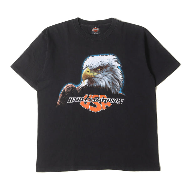 米国製 2003 ハーレダビッドソン メタルイーグル HOLOUBEK Tシャツ