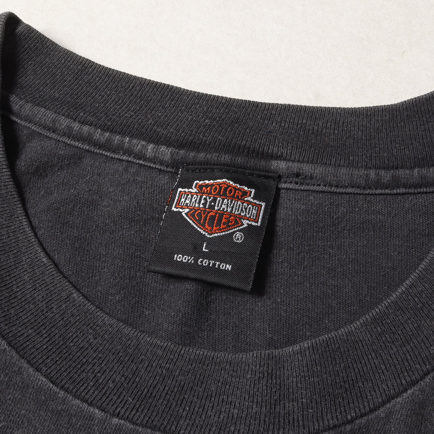 90s ハーレーダビッドソン Tシャツ ポケT イーグル HOLOUBEK製