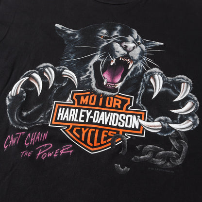 90s R.K.STRATMAN ブラックパンサー&イーグル Tシャツ(USA製 / Hanesボディ)