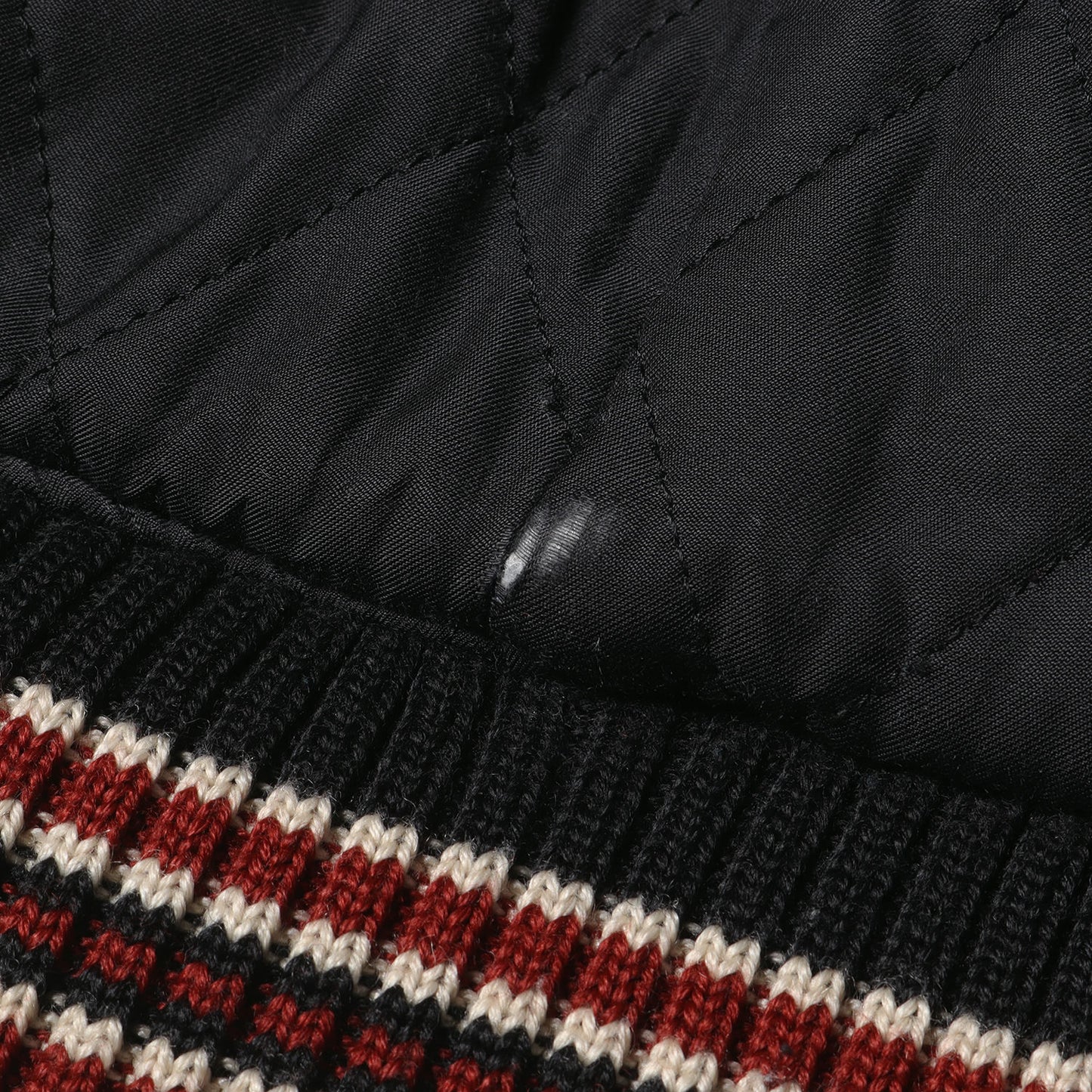 チェーン刺繍ロゴ メルトンウール スタジャン(Melton Stadium Jacket)