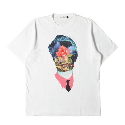23AW ローズ フェイス コラージュ Tシャツ(ROSE FACE)