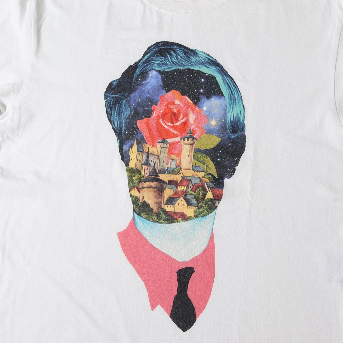 23AW ローズ フェイス コラージュ Tシャツ(ROSE FACE)