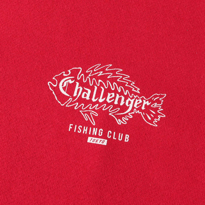 19AW 発泡プリント スウェットパーカー(FISHING CLUB HOODIE)