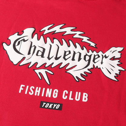 19AW 発泡プリント スウェットパーカー(FISHING CLUB HOODIE)